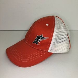 Florida Marlins Baseball Red Strap Back Cap Hat OS